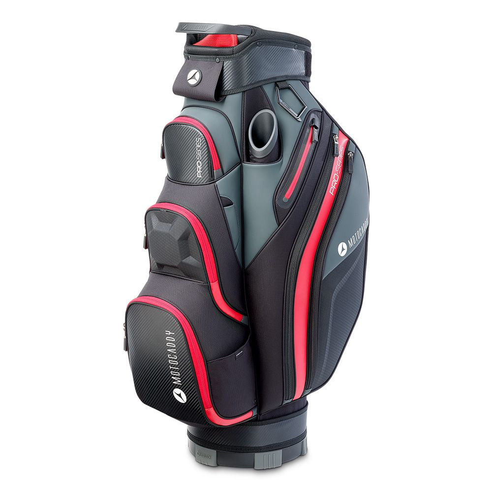 'Motocaddy Pro-Series 5.0 Cartbag schwarz/rot' von Motocaddy