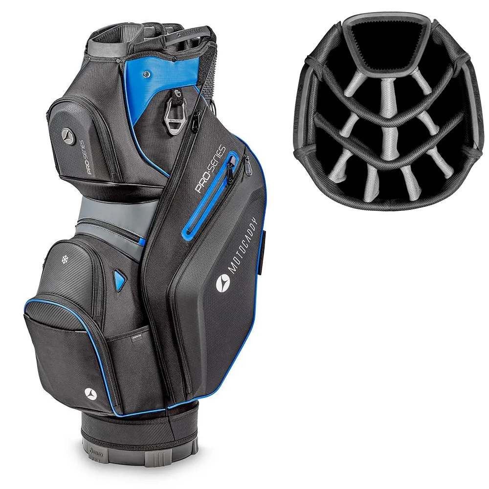 'Motocaddy Pro-Series 6.0 Cartbag schwarz/blau' 'Motocaddy Pro-Series 6.0 Cartbag schwarz/blau' von Motocaddy