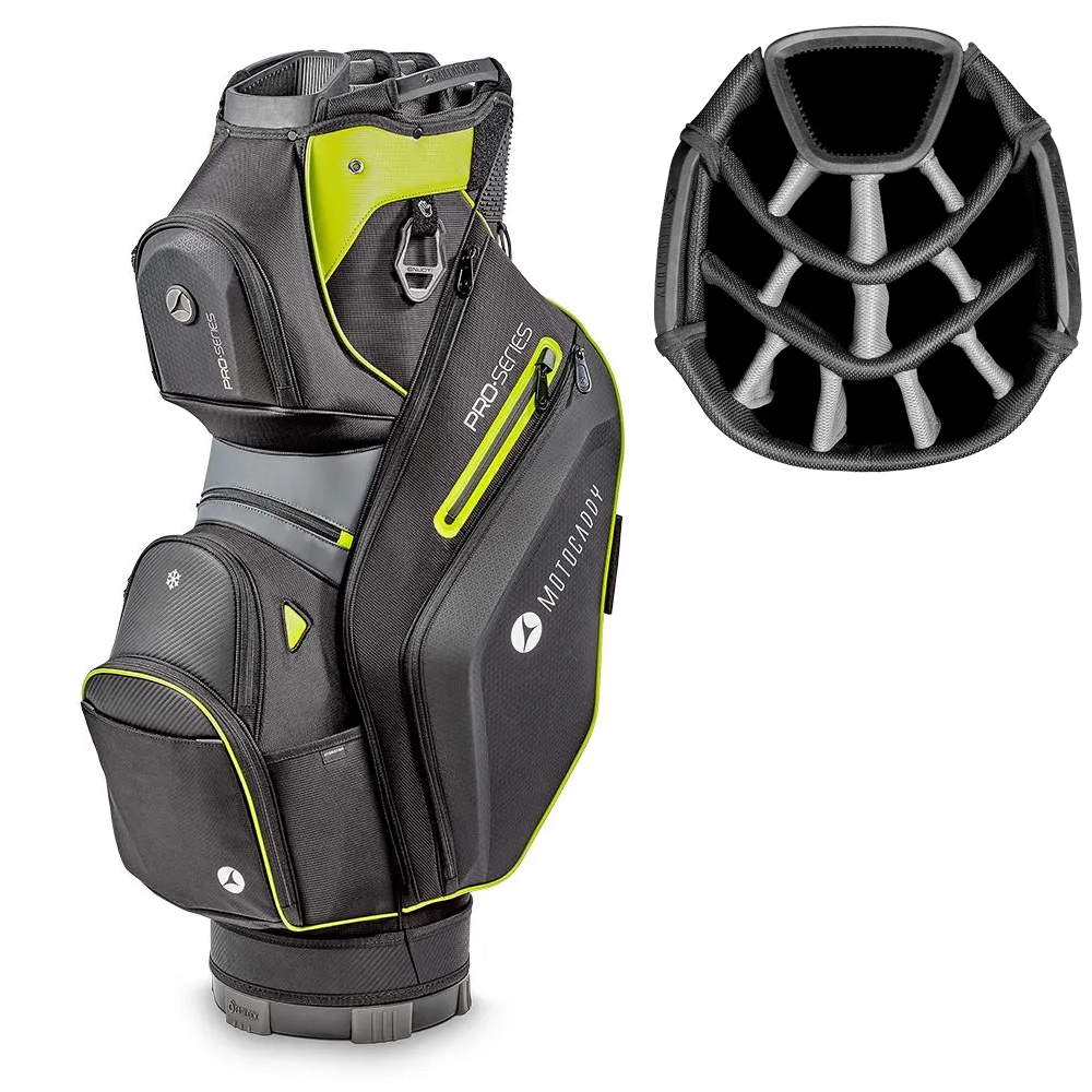'Motocaddy Pro-Series 6.0 Cartbag schwarz/lime' 'Motocaddy Pro-Series 6.0 Cartbag schwarz/lime' von Motocaddy