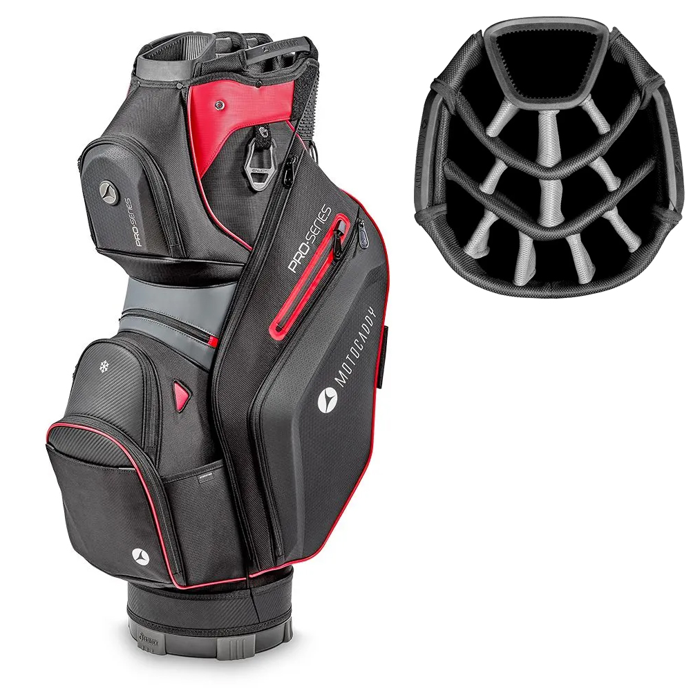'Motocaddy Pro-Series 6.0 Cartbag schwarz/rot' 'Motocaddy Pro-Series 6.0 Cartbag schwarz/rot' von Motocaddy