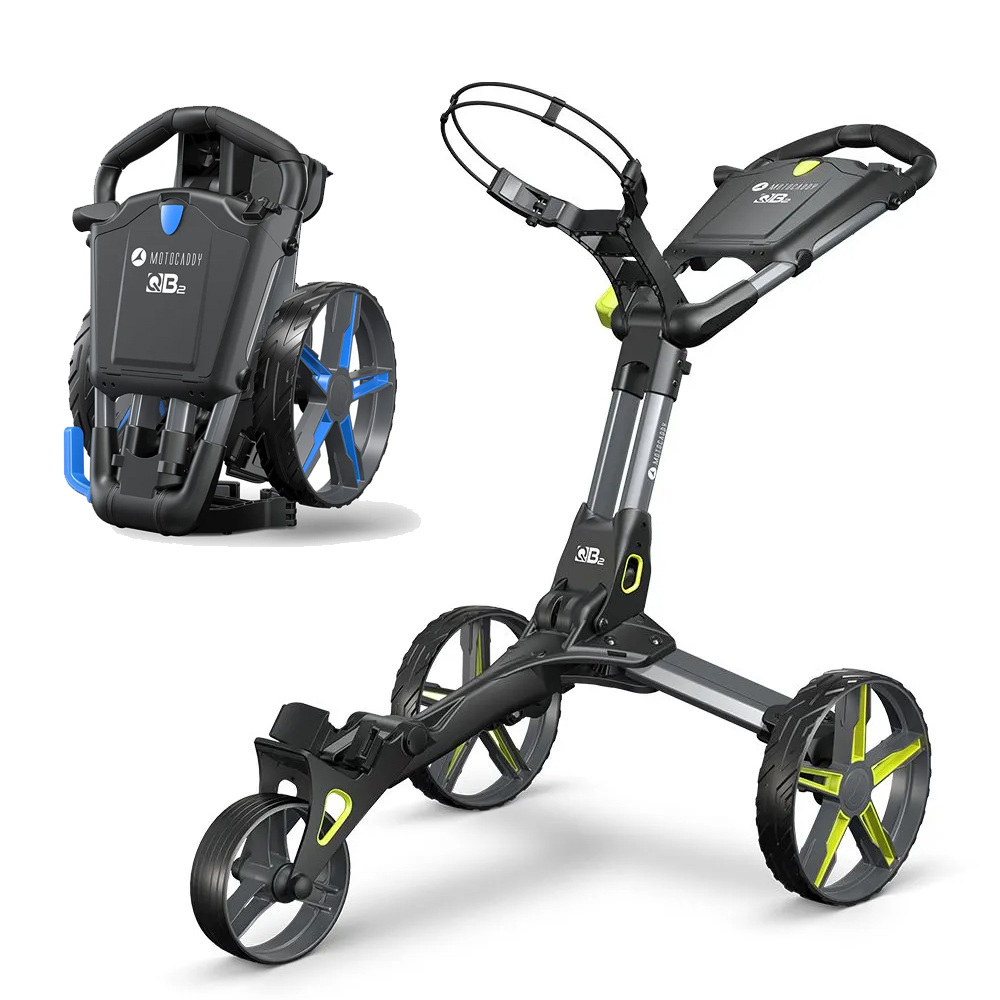 'Motocaddy QB2 3 Rad Trolley schwarz/lime' 'Motocaddy QB2 3 Rad Trolley schwarz/lime' von Motocaddy