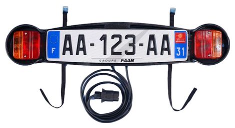 mottez fahrradtragerschild schwarz mottez fahrradtragerschild schwarz von Mottez