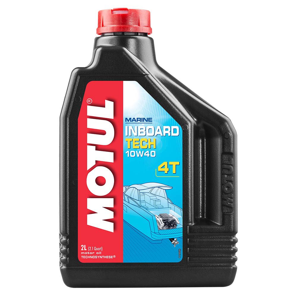 Motul Inboard Tech 4t 10w40 5l Engine Oil Schwarz von Motul
