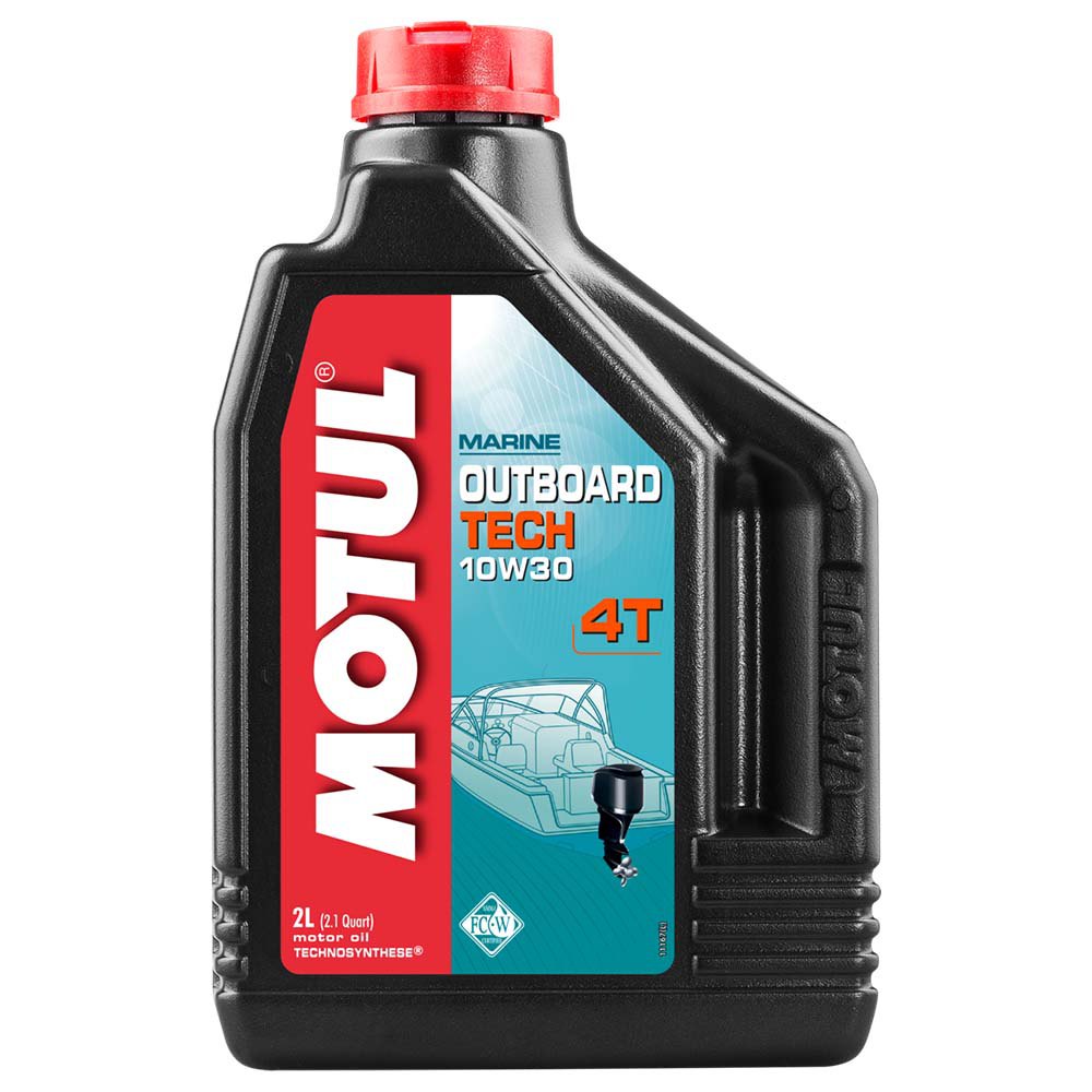 Motul Outboard Tech 4t 10w30 5l Engine Oil Durchsichtig von Motul