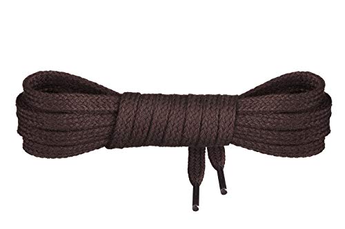 Mount Swiss Luxury Schnürsenkel flach ø 7 mm I 1 Paar reißfeste Premium Schuhbänder aus 100% Baumwolle ideal für Sneaker Sportschuhe Lederschuhe Freizeitschuhe Farbe: Darkbrown, Länge: 45cm Mount Swiss Luxury Schnürsenkel flach ø 7 mm I 1 Paar reißfeste Premium Schuhbänder aus 100% Baumwolle ideal für Sneaker Sportschuhe Lederschuhe Freizeitschuhe Farbe: Darkbrown, Länge: 45cm von Mount Swiss