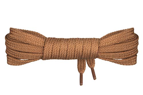 Mount Swiss Luxury Schnürsenkel flach ø 7 mm I 1 Paar reißfeste Premium Schuhbänder aus 100% Baumwolle ideal für Sneaker Sportschuhe Lederschuhe Freizeitschuhe Farbe: Lightbrown, Länge: 60cm Mount Swiss Luxury Schnürsenkel flach ø 7 mm I 1 Paar reißfeste Premium Schuhbänder aus 100% Baumwolle ideal für Sneaker Sportschuhe Lederschuhe Freizeitschuhe Farbe: Lightbrown, Länge: 60cm von Mount Swiss