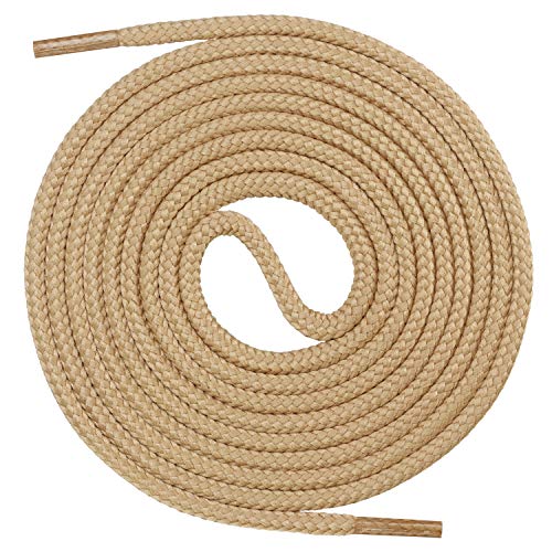 Mount Swiss runde Premium-Schnürsenkel für Business- und Lederschuhe - reißfester Allroundsenkel - ø 3mm - Farbe Beige Länge 90cm Mount Swiss runde Premium-Schnürsenkel für Business- und Lederschuhe - reißfester Allroundsenkel - ø 3mm - Farbe Beige Länge 90cm von Mount Swiss