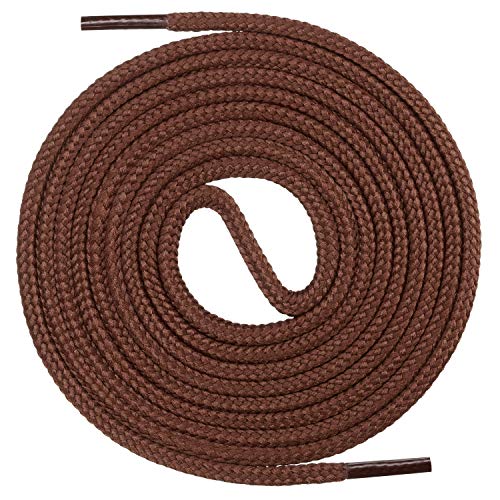 Mount Swiss runde Premium-Schnürsenkel für Business- und Lederschuhe - reißfester Allroundsenkel - ø 3mm - Farbe Hellbraun Länge 100cm Mount Swiss runde Premium-Schnürsenkel für Business- und Lederschuhe - reißfester Allroundsenkel - ø 3mm - Farbe Hellbraun Länge 100cm von Mount Swiss