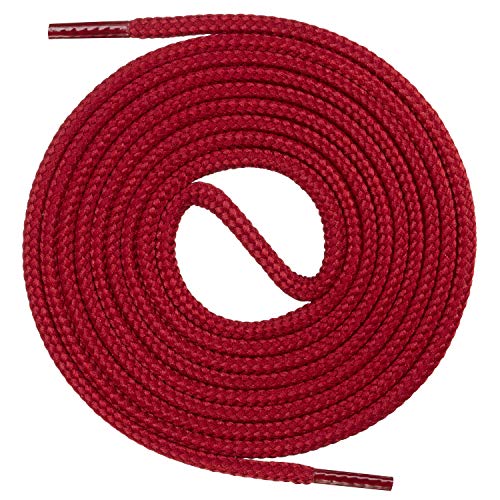 Mount Swiss runde Premium-Schnürsenkel für Business- und Lederschuhe - reißfester Allroundsenkel - ø 3mm - Farbe Weinrot Länge 60cm Mount Swiss runde Premium-Schnürsenkel für Business- und Lederschuhe - reißfester Allroundsenkel - ø 3mm - Farbe Weinrot Länge 60cm von Mount Swiss