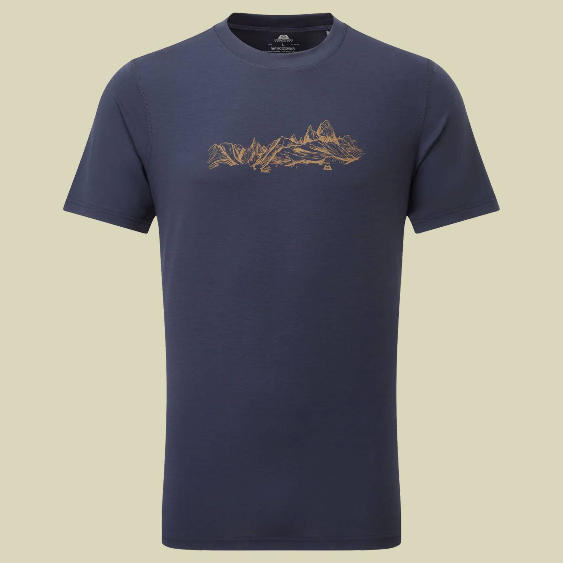 Groundup Skyline Tee Men M grau - cosmos Groundup Skyline Tee Men M grau - cosmos von Mountain Equipment