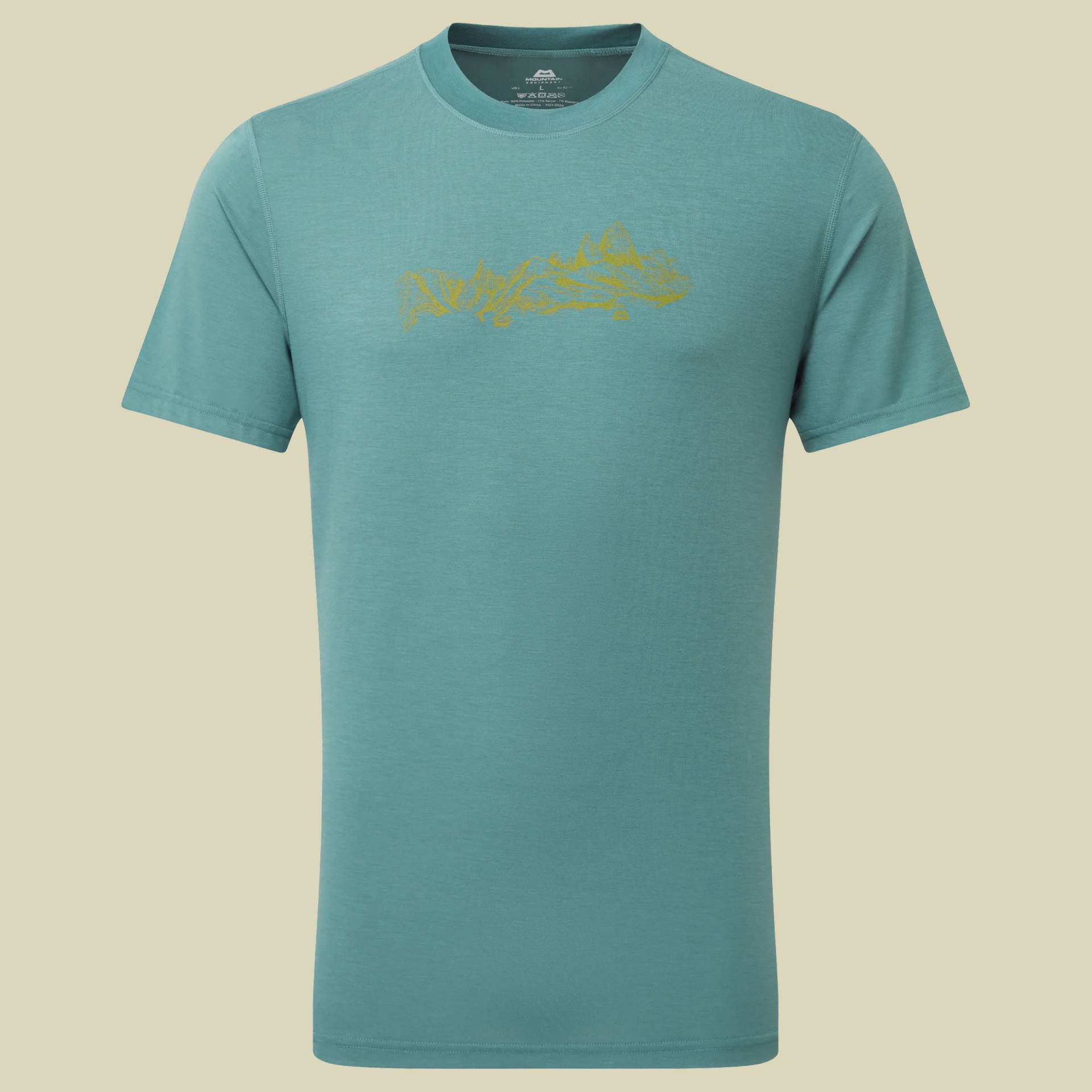 Groundup Skyline Tee Men M türkis - fern Groundup Skyline Tee Men M türkis - fern von Mountain Equipment