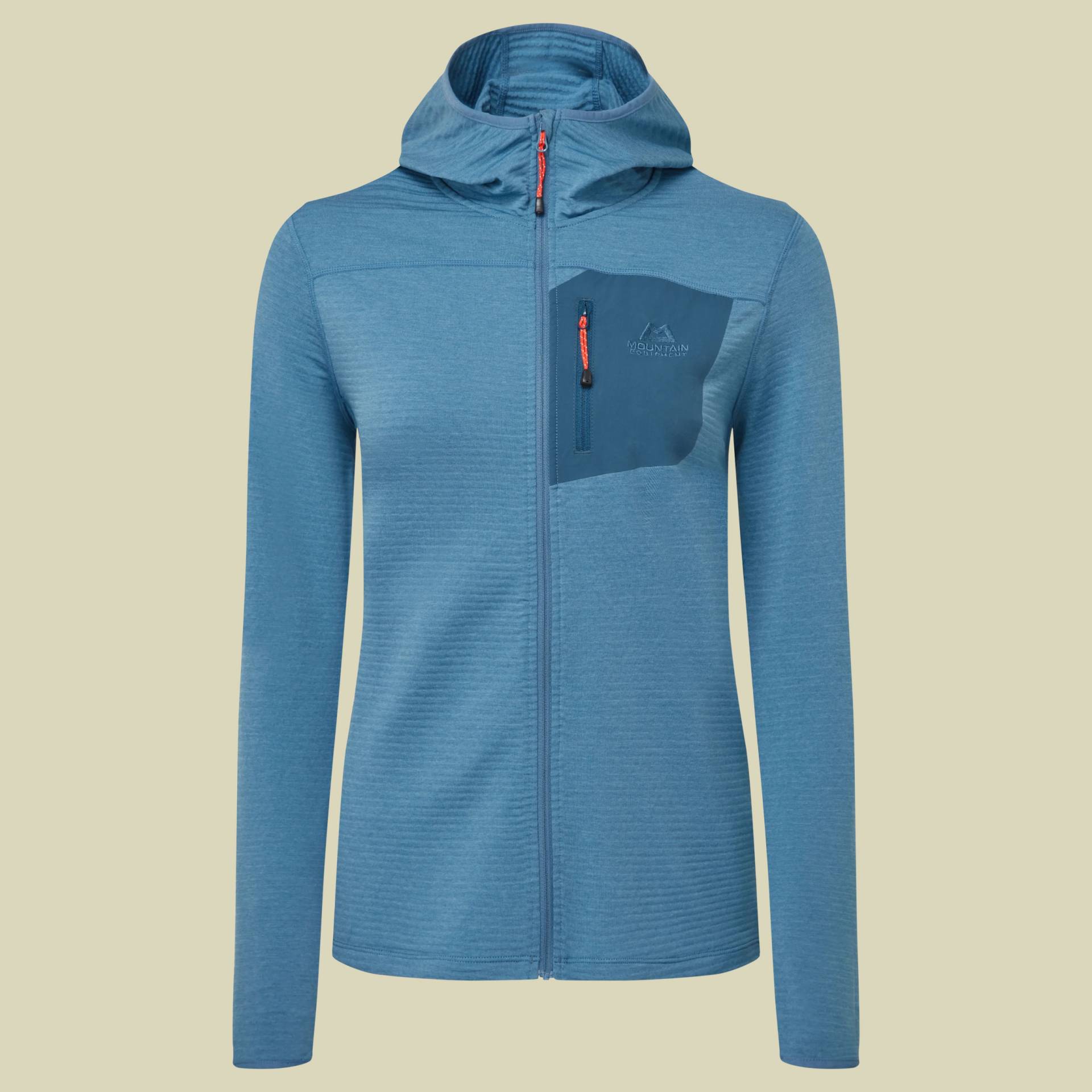 Lumiko Hooded Jacket Women blau 40-42 (14) - stellar/majolica von Mountain Equipment