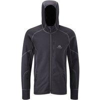 Mountain Equipment Couloir Hooded Jacket - Polartec Powerstretch (Black / Blue) von Mountain Equipment