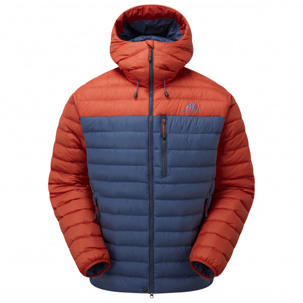 Mountain Equipment - Earthrise Hooded Jacket - Daunenjacke Gr L;M;S;XL;XXL blau;rot/blau von Mountain Equipment