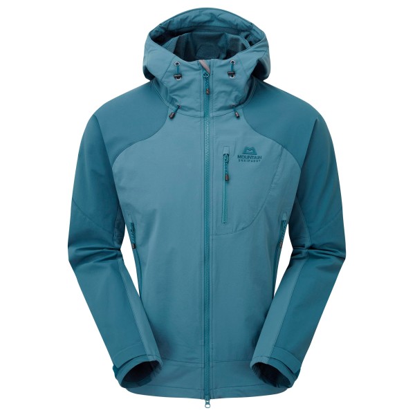 Mountain Equipment - Frontier Hooded Jacket - Softshelljacke Gr L türkis von Mountain Equipment