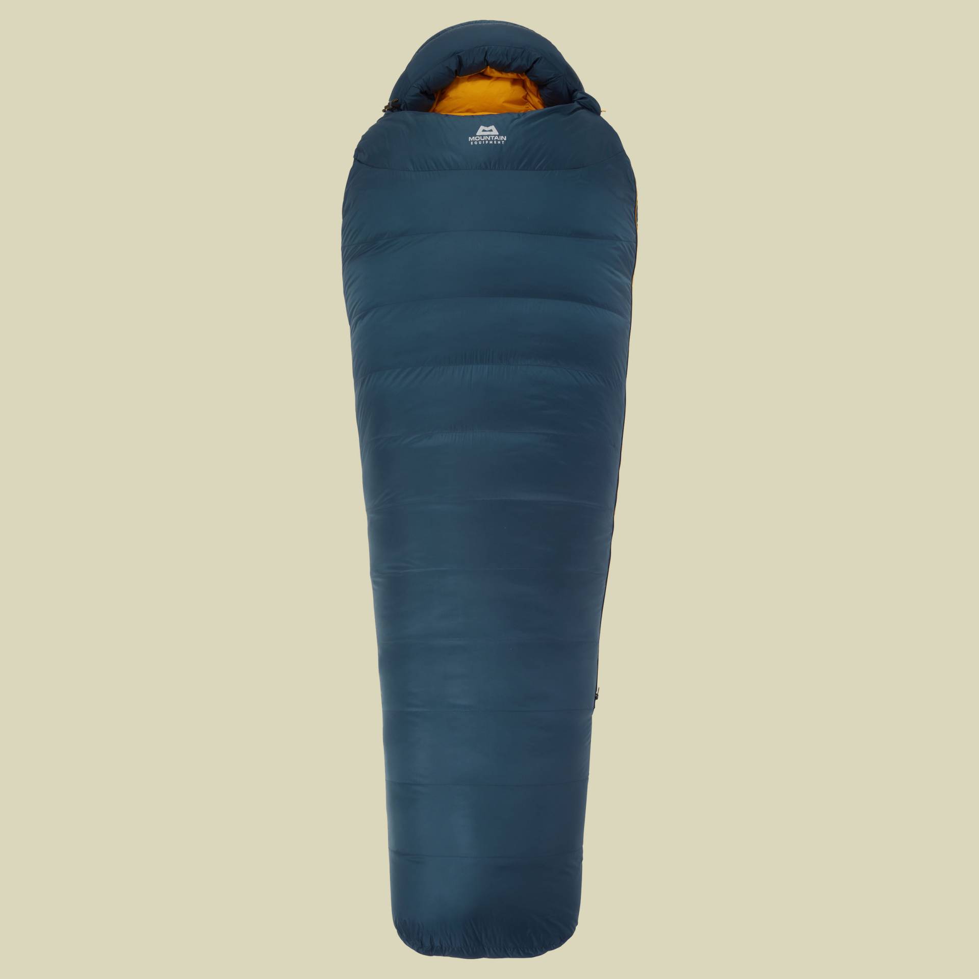 Helium 800 bis Körpergröße 185 cm Farbe majolica blue, Reißverschluss rechts von Mountain Equipment