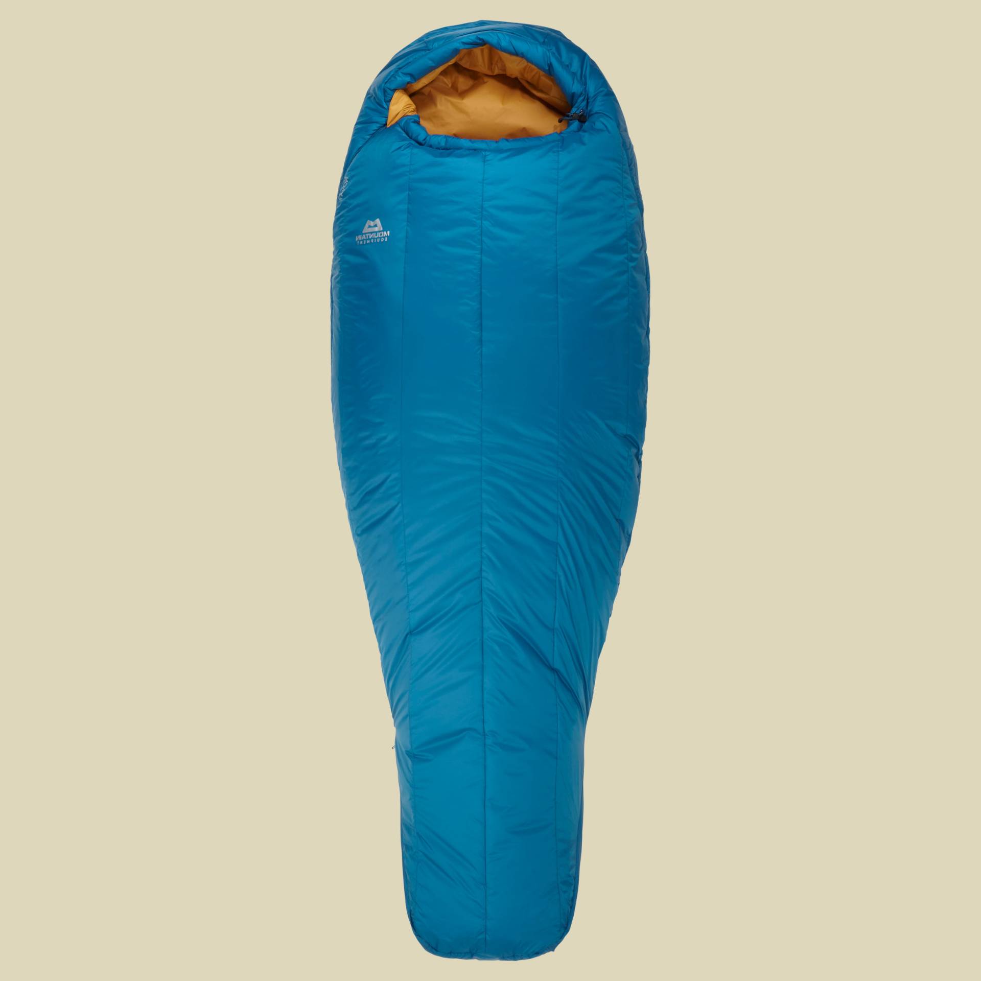 Nova II Women  bis Körpergröße Schlafsack 185 cm cm Farbe ink/pumpkin spice, Reißverschluss Schlafsack links von Mountain Equipment