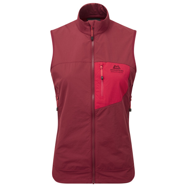Mountain Equipment - Women's Echo Vest - Softshellweste Gr 10 rot Mountain Equipment - Women's Echo Vest - Softshellweste Gr 10 rot von Mountain Equipment