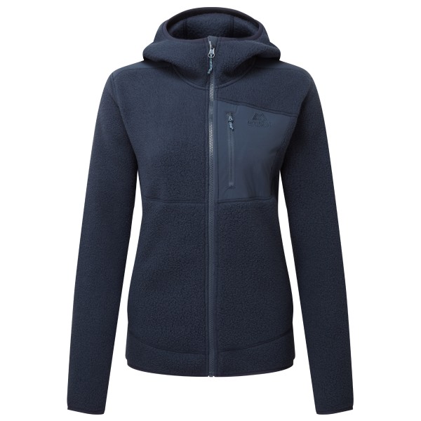 Mountain Equipment - Women's Highpile Hooded Jacket - Fleecejacke Gr 12 blau von Mountain Equipment