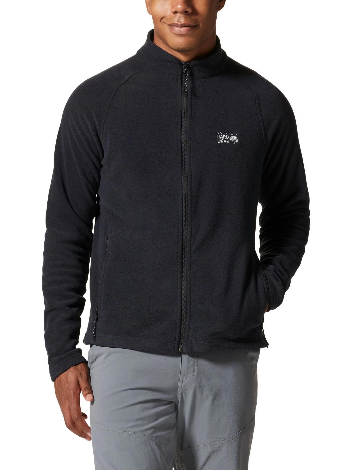 Fleecepullover Polartec Microfleece Full Zip Herren - Schwarz von Mountain Hardwear