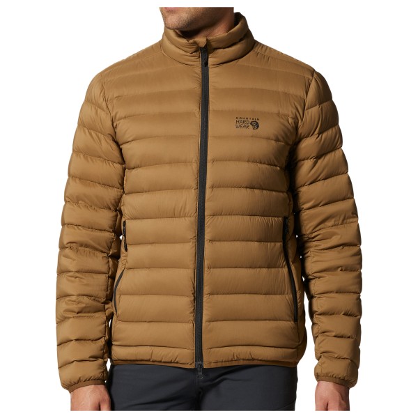 Mountain Hardwear - Deloro Daunenjacke - Daunenjacke Gr L braun von Mountain Hardwear