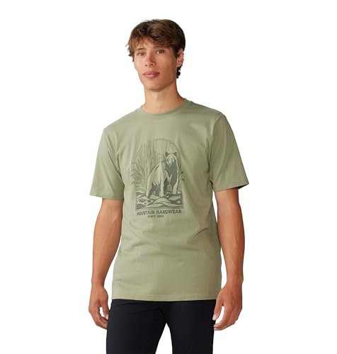 Mountain Hardwear Herren Bär, kurzärmelig Hemd, Mantis Green, Medium von Mountain Hardwear