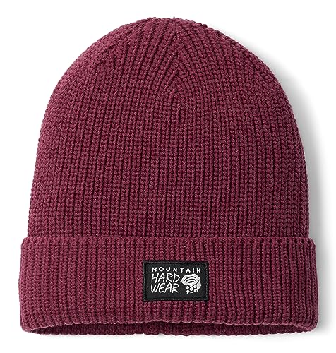 Mountain Hardwear Standard Cabin to Curb Beanie, Washed Raisin, One Size von Mountain Hardwear