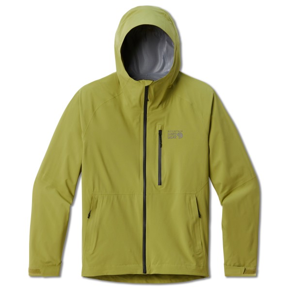 Mountain Hardwear - Stretch Ozonic Jacke - Regenjacke Gr M oliv von Mountain Hardwear