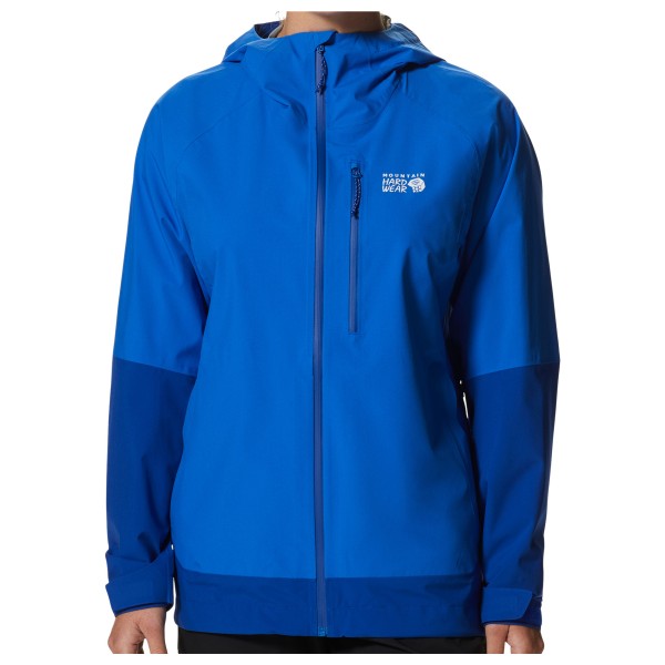 Mountain Hardwear - Women's Stretch Ozonic Jacket - Regenjacke Gr L blau von Mountain Hardwear