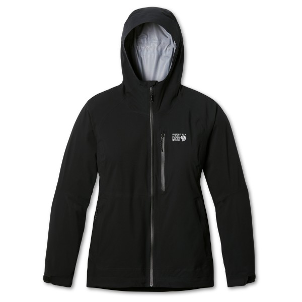 Mountain Hardwear - Women's Stretch Ozonic Jacket - Regenjacke Gr L schwarz von Mountain Hardwear