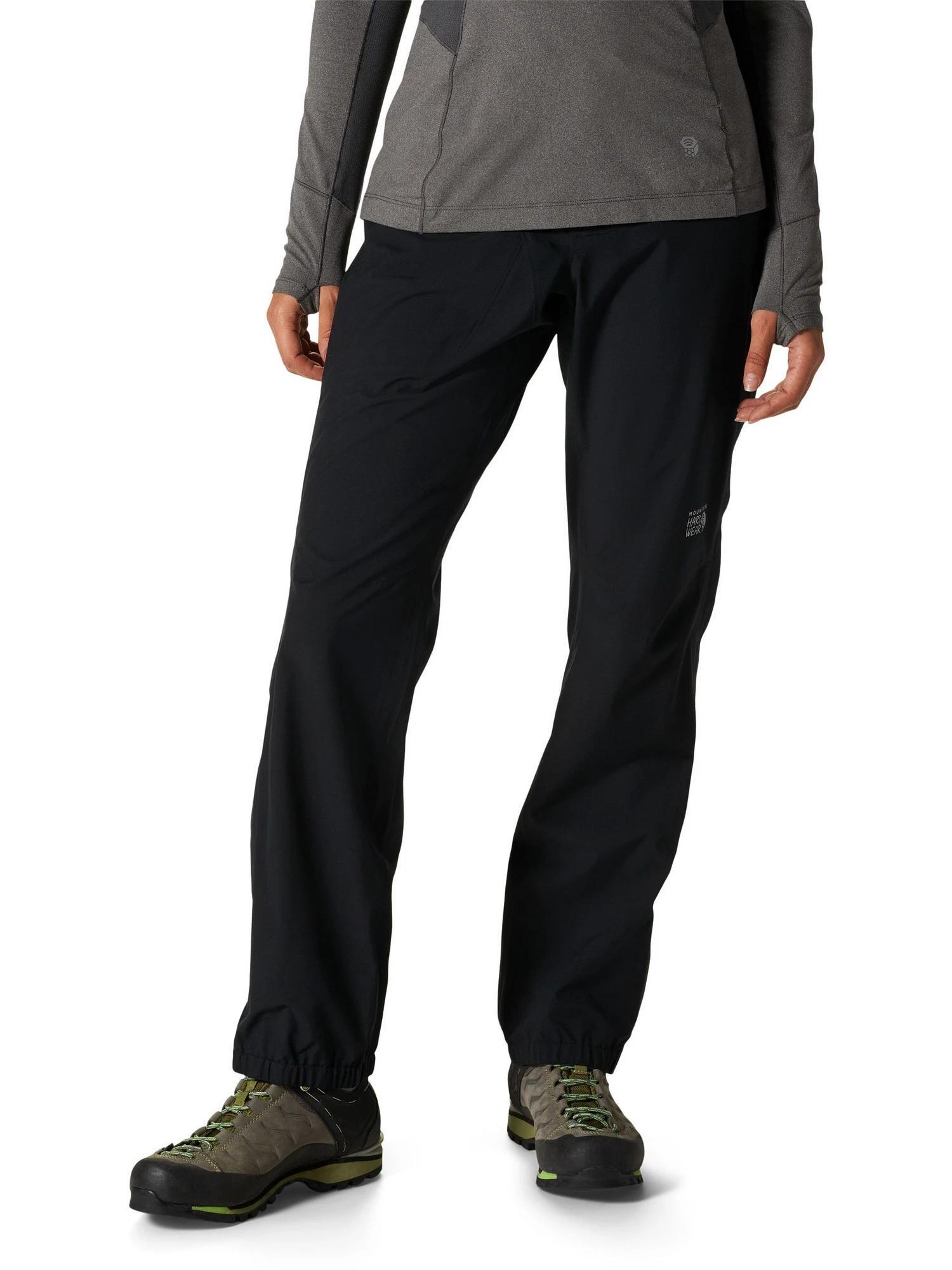 Trekkinghosen Strech Ozonic Pant Damen - Schwarz von Mountain Hardwear