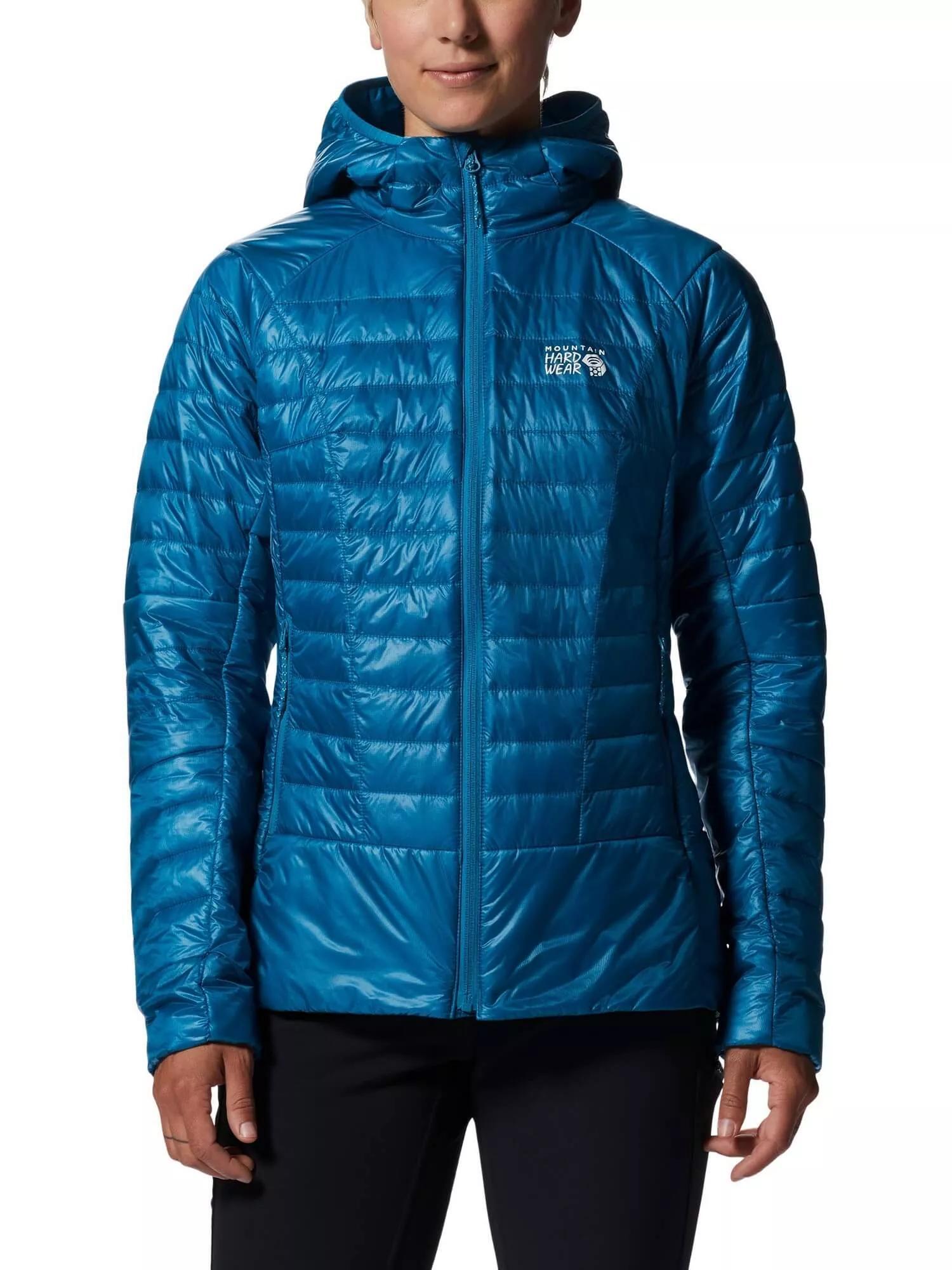 Übergangsjacke Ghost Shadow Hoody Damen - blau von Mountain Hardwear