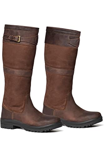 Mountain Horse 2022 Damen Cumberland Lange Reitstiefel 022160300io - Braun von Mountain Horse