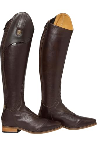 Mountain Horse 2024 Damen NEU Souverän Hoch Fahrer Stiefel 020410390 - Dark Brown von Mountain Horse