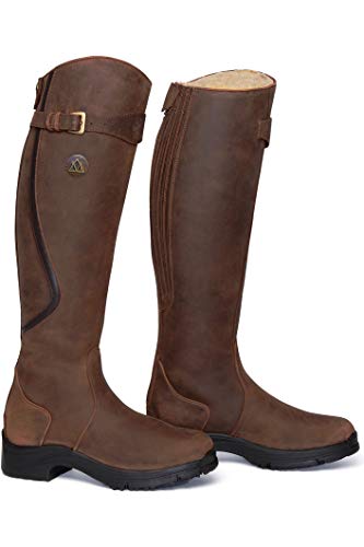 Mountain Horse Unisex Winter Reitstiefel Snowy River braun, Regular/Regular, 36 von Mountain Horse