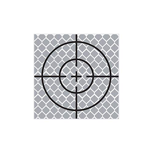 Reflect Blatt selbstklebende Zielscheiben für Gesamtstationen (10 Stück) (30 x 30 mm) von Mountlaser