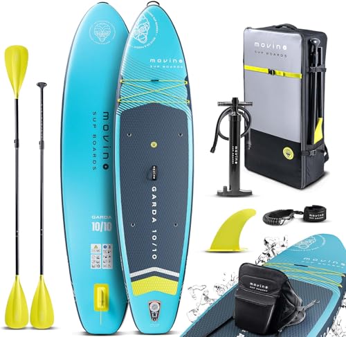 Movino Garda Allround 10’10" SUP Stand Up Paddling Board Set Aufblasbares Stand Up Paddle Board Leicht Standuppaddelboard Sup Boards Und Zubehör Wasser Sport 330 cm Movino Garda Allround 10’10" SUP Stand Up Paddling Board Set Aufblasbares Stand Up Paddle Board Leicht Standuppaddelboard Sup Boards Und Zubehör Wasser Sport 330 cm von Movino