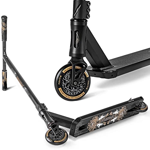 Movino Maniac Stunt Scooter Roller | Professioneller Freestyle Roller | IHC-Kompressionssystem | Street-Deck | T-Bar mit Abmessungen 59 x 54 cm | Räder 110 mm Full Core mit ABEC9-Lagern Movino Maniac Stunt Scooter Roller | Professioneller Freestyle Roller | IHC-Kompressionssystem | Street-Deck | T-Bar mit Abmessungen 59 x 54 cm | Räder 110 mm Full Core mit ABEC9-Lagern von Movino