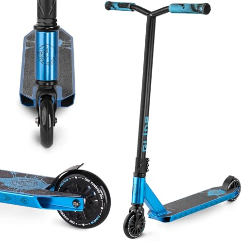Movino Stunt Scooter Profi Roller für Erwachsene & Jugendliche mit ABEC 9 Kugellagern Kickscooter mit 100mm Rad 6061 Aluminium-Deck Gewicht 3,3 kg Tragfähigkeit: 100 kg Movino Stunt Scooter Profi Roller für Erwachsene & Jugendliche mit ABEC 9 Kugellagern Kickscooter mit 100mm Rad 6061 Aluminium-Deck Gewicht 3,3 kg Tragfähigkeit: 100 kg von Movino