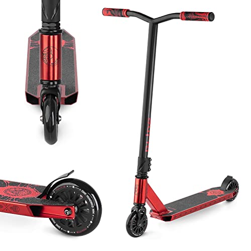 Movino Stunt Scooter Profi Roller für Erwachsene & Jugendliche mit ABEC 9 Kugellagern Kickscooter mit 100mm Rad 6061 Aluminium-Deck Gewicht 3,3 kg Tragfähigkeit: 100 kg Movino Stunt Scooter Profi Roller für Erwachsene & Jugendliche mit ABEC 9 Kugellagern Kickscooter mit 100mm Rad 6061 Aluminium-Deck Gewicht 3,3 kg Tragfähigkeit: 100 kg von Movino