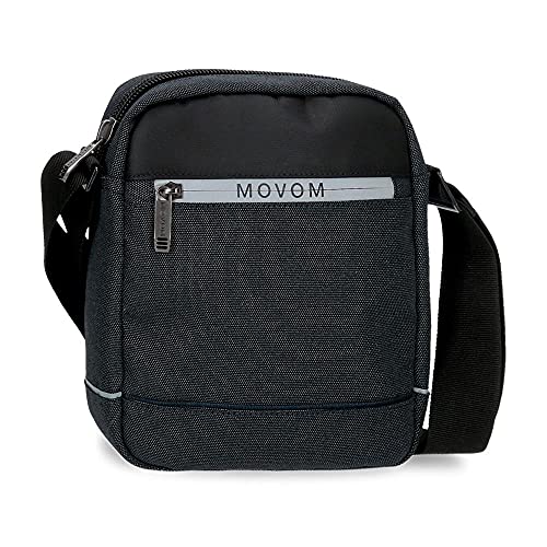 Movom, Schwarz, 17x22x6 cms, Mittlere Schultertasche Movom, Schwarz, 17x22x6 cms, Mittlere Schultertasche von MOVOM