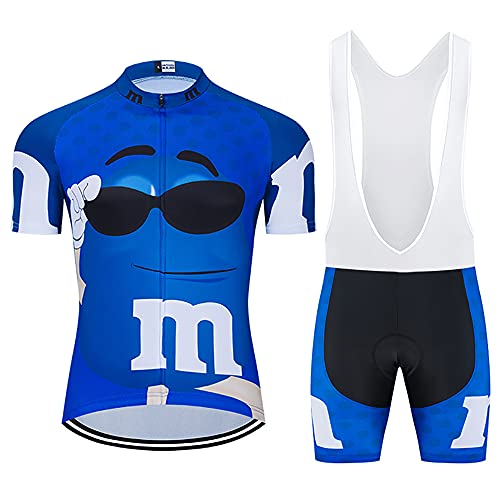 Herren Radtrikot Set, Atmungsaktiv Quick-Dry Kurzarm Radsport-Shirt +20D Gel Shorts Herren Radtrikot Set, Atmungsaktiv Quick-Dry Kurzarm Radsport-Shirt +20D Gel Shorts von Moxilyn