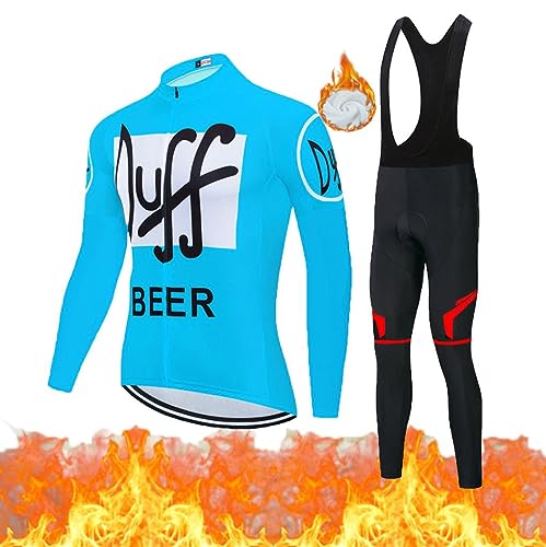 Moxilyn Fleece Radtrikot Herren LangarmAnzüge Radtrikot Set Radfahren Kleidung Thermo Vlies MTB Langärmliges Fahrradtrikot Hose mit 20D Gel Sitzpolsterfür Herbst/Winter Moxilyn Fleece Radtrikot Herren LangarmAnzüge Radtrikot Set Radfahren Kleidung Thermo Vlies MTB Langärmliges Fahrradtrikot Hose mit 20D Gel Sitzpolsterfür Herbst/Winter von Moxilyn