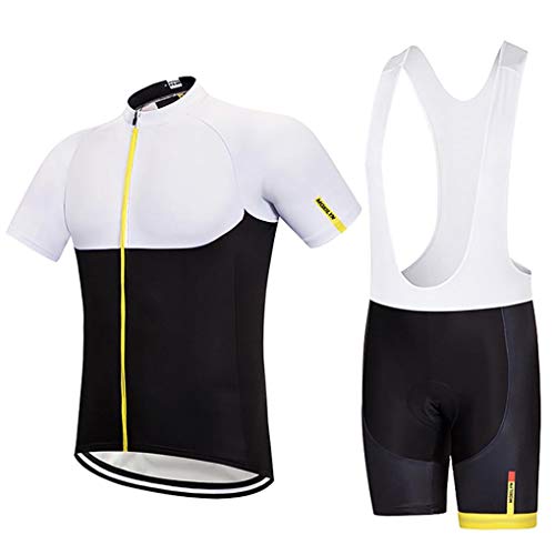 Moxilyn Herren Radtrikot Set Fahrrad Trikot Kurzarm+Radhose mit 11D Gel Sitzpolster,Schnelltrocknend Atmungsaktives Shirt,Ursprüngliche Gaze Radjacke und Radhose,Schnell Schwitzen Hohe Elastizität Moxilyn Herren Radtrikot Set Fahrrad Trikot Kurzarm+Radhose mit 11D Gel Sitzpolster,Schnelltrocknend Atmungsaktives Shirt,Ursprüngliche Gaze Radjacke und Radhose,Schnell Schwitzen Hohe Elastizität von Moxilyn