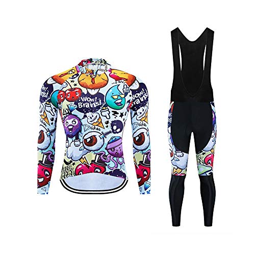 Moxilyn Radtrikot Herren LangarmAnzüge Radtrikot Set Radfahren Kleidung Winddicht Langärmliges Fahrradtrikot Hose mit 9D Gel Sitzpolster Sport & Freizeit MTB Radtrikot für Herbst Moxilyn Radtrikot Herren LangarmAnzüge Radtrikot Set Radfahren Kleidung Winddicht Langärmliges Fahrradtrikot Hose mit 9D Gel Sitzpolster Sport & Freizeit MTB Radtrikot für Herbst von Moxilyn