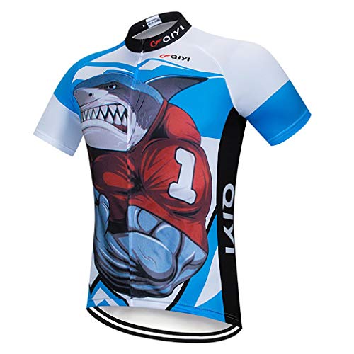 Radtrikot Herren Kurzarm Radtrikots Schnelltrocknend Fahrradshirt MTB-Shirt Fahrradbekleidung Radtrikot Herren Kurzarm Radtrikots Schnelltrocknend Fahrradshirt MTB-Shirt Fahrradbekleidung von Moxilyn