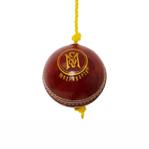 Mozi Sports String Cricketbälle - Entwickeln Sie Hand-Augen-Koordination, Leder-Ball zum Üben Mozi Sports String Cricketbälle - Entwickeln Sie Hand-Augen-Koordination, Leder-Ball zum Üben von Mozi Sports