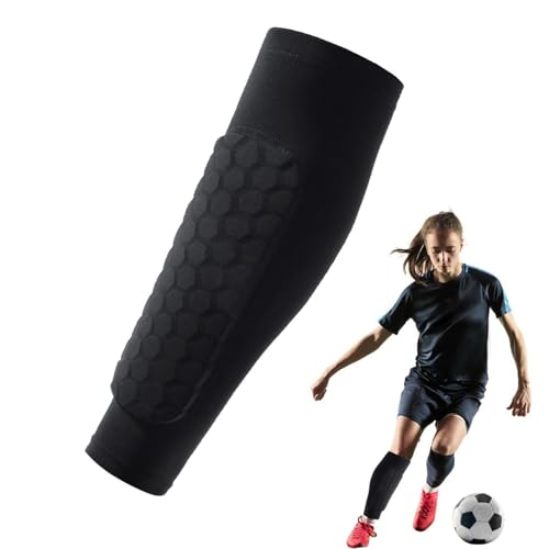 Schienbeinschoner Fussball Shin Pads, Premium Schienbeinschoner, Fußball Schienbeinschoner, High Performance Schienbeinschoner, Fussball Schienbeinschoner schwarz von Mppchhn