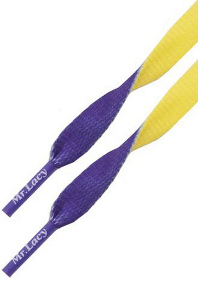 Mr. Lacy Schnürsenkel Clubbies - 2 Tones Sneaker Laces - 130 cm Mr. Lacy Schnürsenkel Clubbies - 2 Tones Sneaker Laces - 130 cm von Mr. Lacy