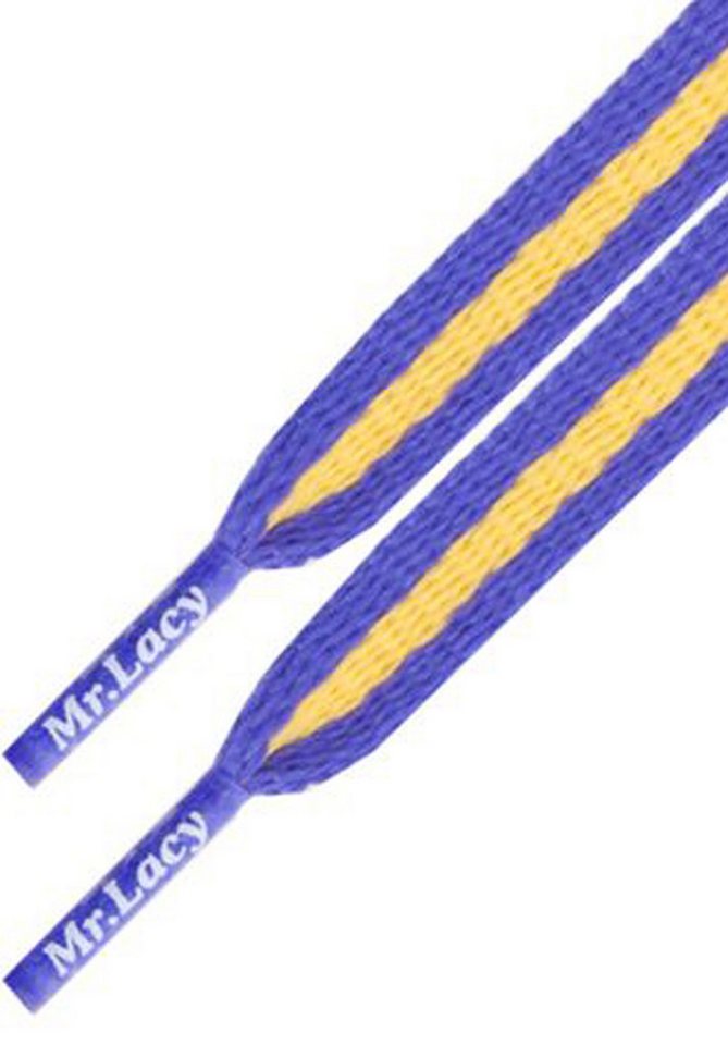Mr. Lacy Schnürsenkel Stripies - Flache Sneaker Laces - 130 cm Mr. Lacy Schnürsenkel Stripies - Flache Sneaker Laces - 130 cm von Mr. Lacy
